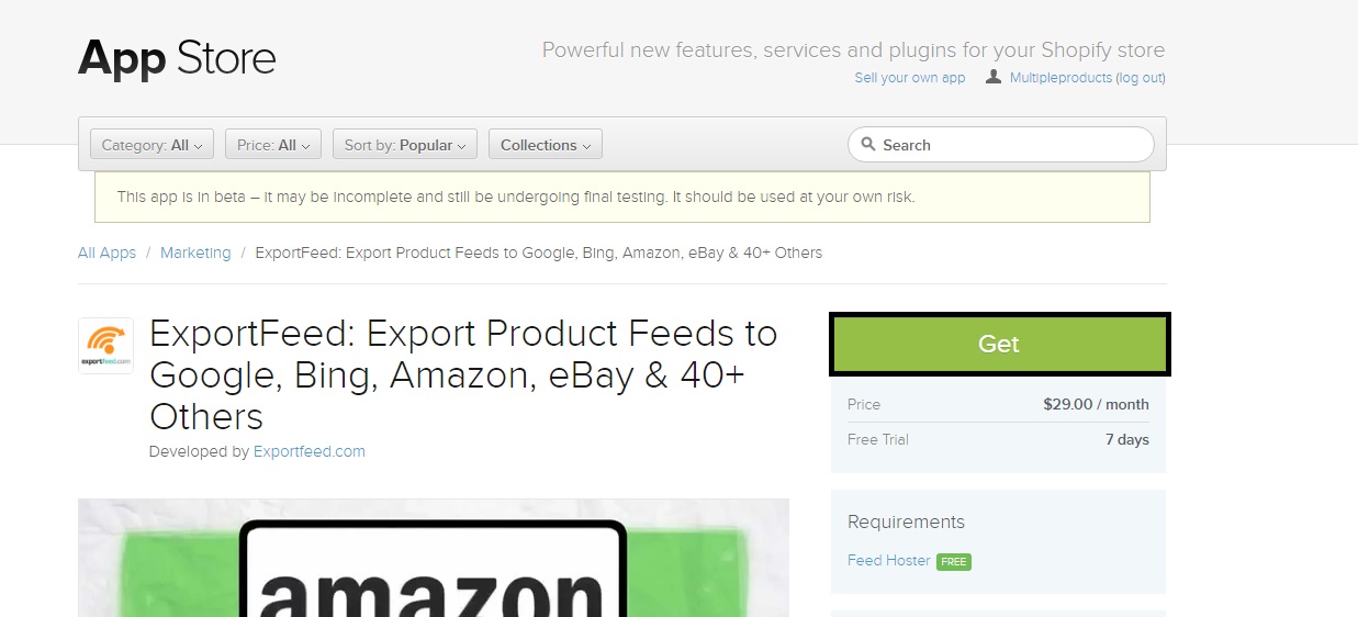 shopify-app-store-exportfeed-get