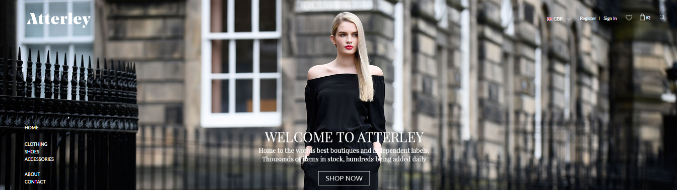 sell your boutique products on atterley