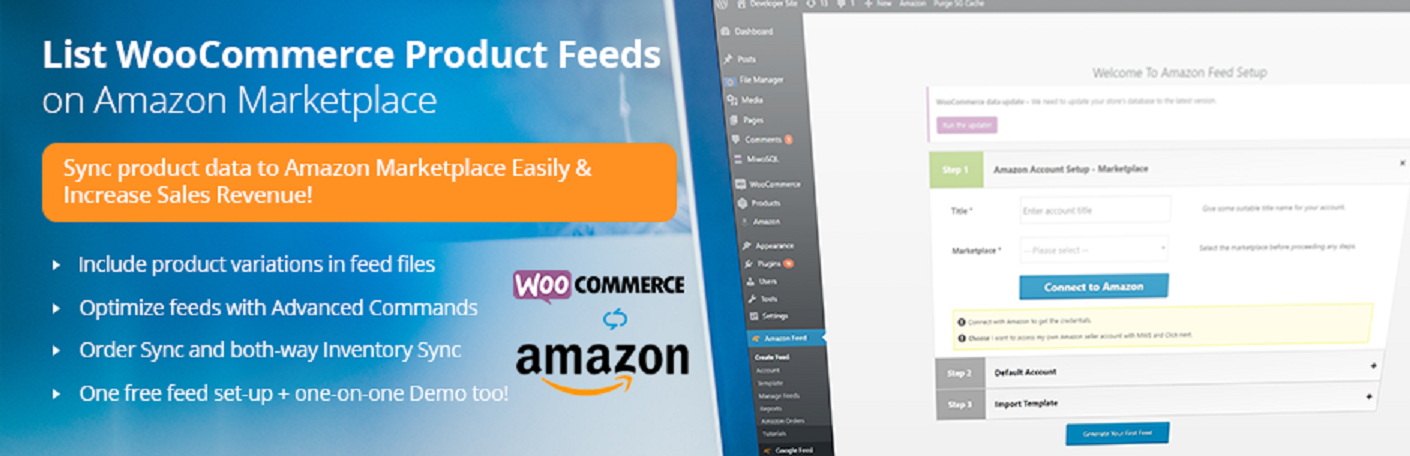 woocommerce to amazon both way inventory sync