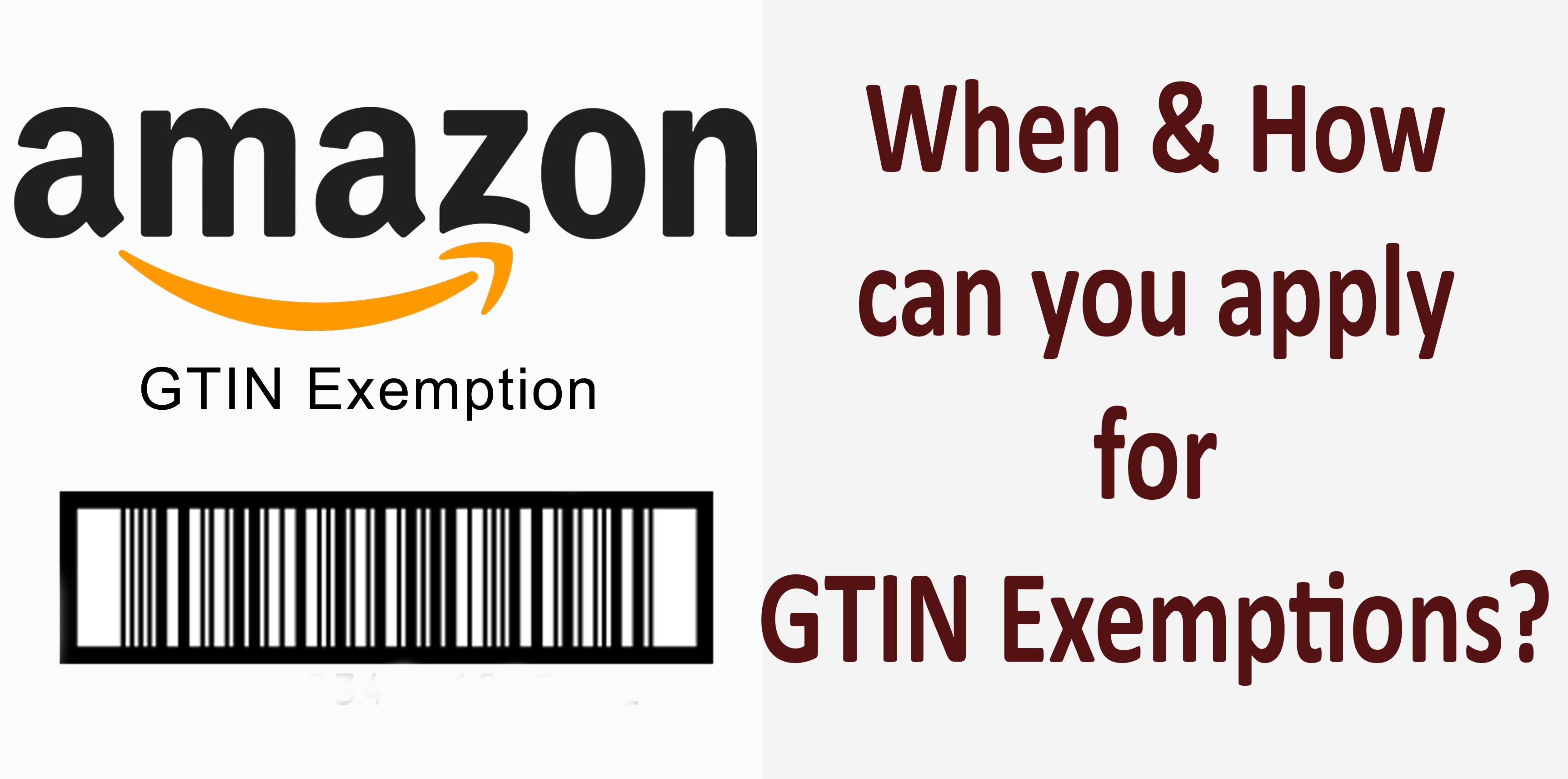 Amazon GTIN Exemption