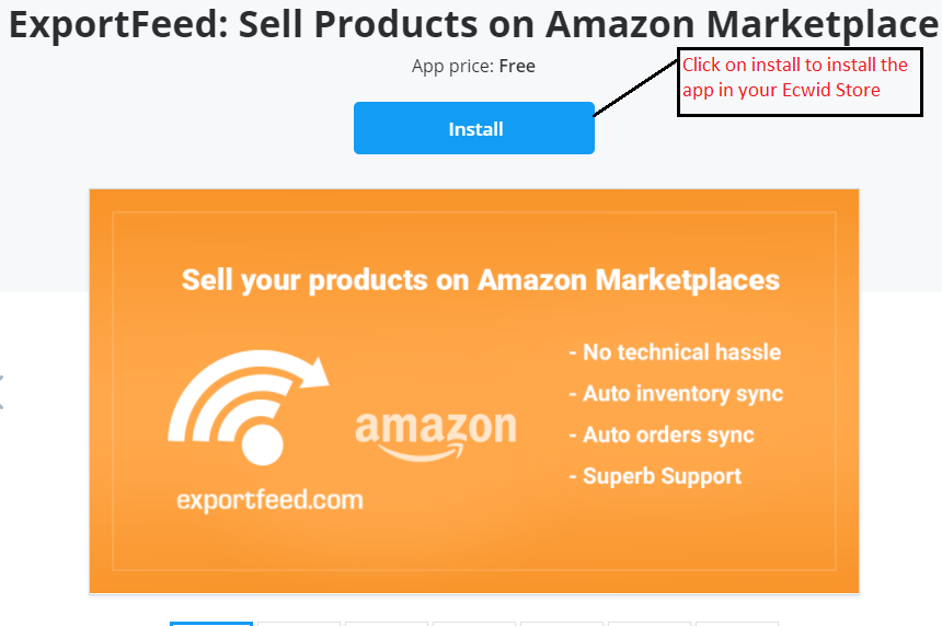 ExportFeed Amazon App for Ecwid