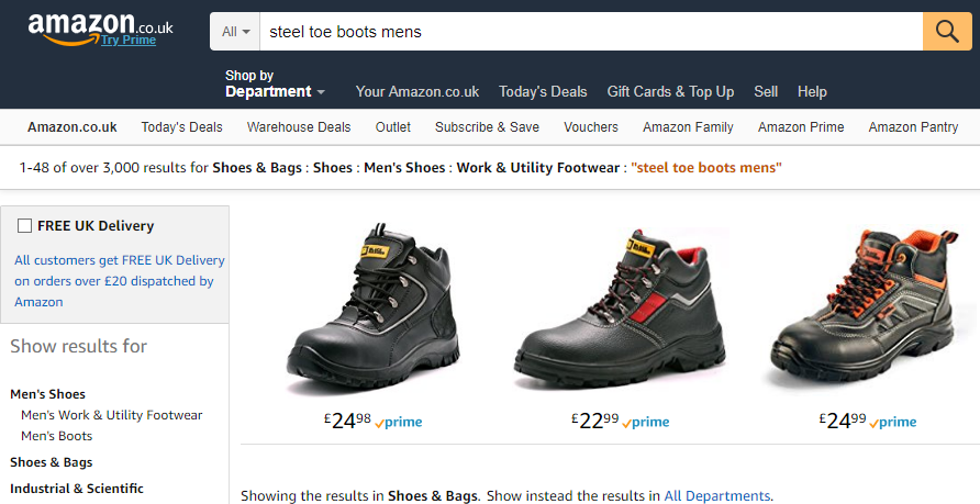 choosing amazon category for your products