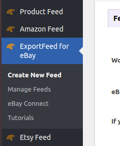 ExportFeed for eBay