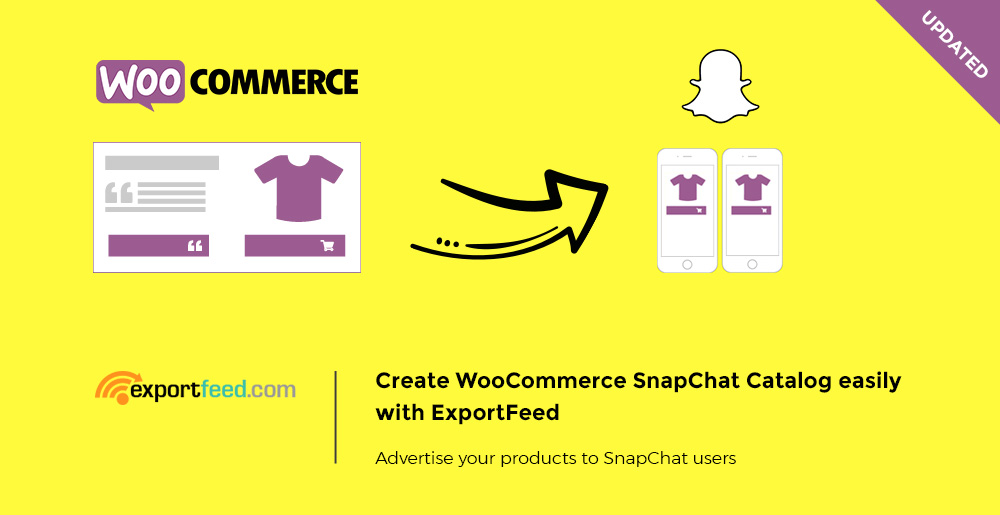 woocommerce to snapchat