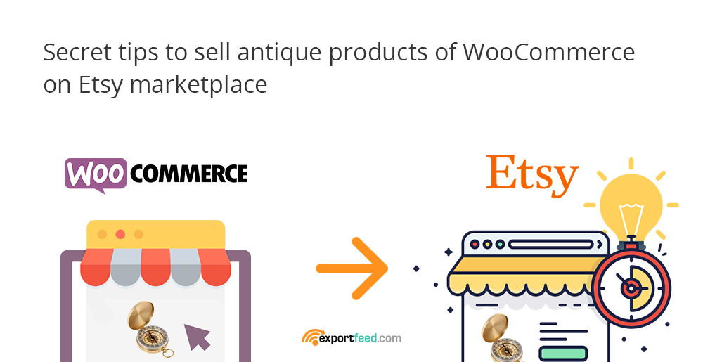 sell woocommerce based antiques on etsy