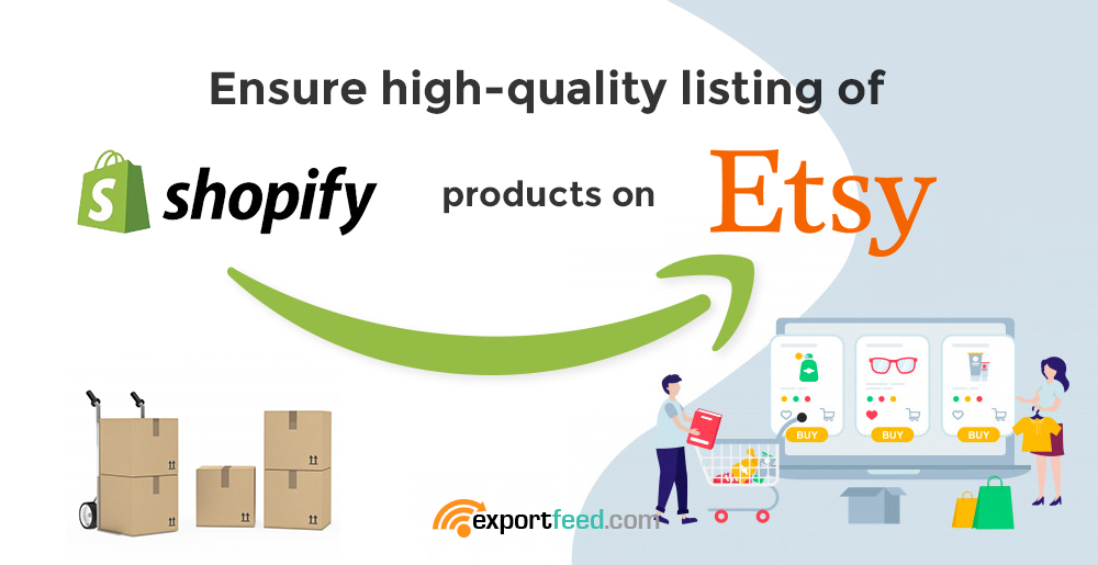 high quality listing of shopify products on etsy